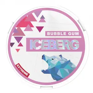 Bubblegum Extreme Nicotine Pouches by Ice Berg 50mg/g